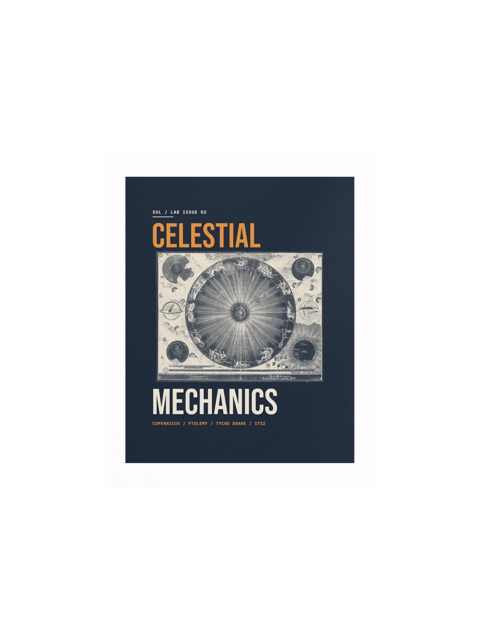 Celestial Mechanics 1732 Archive Print, full artwork